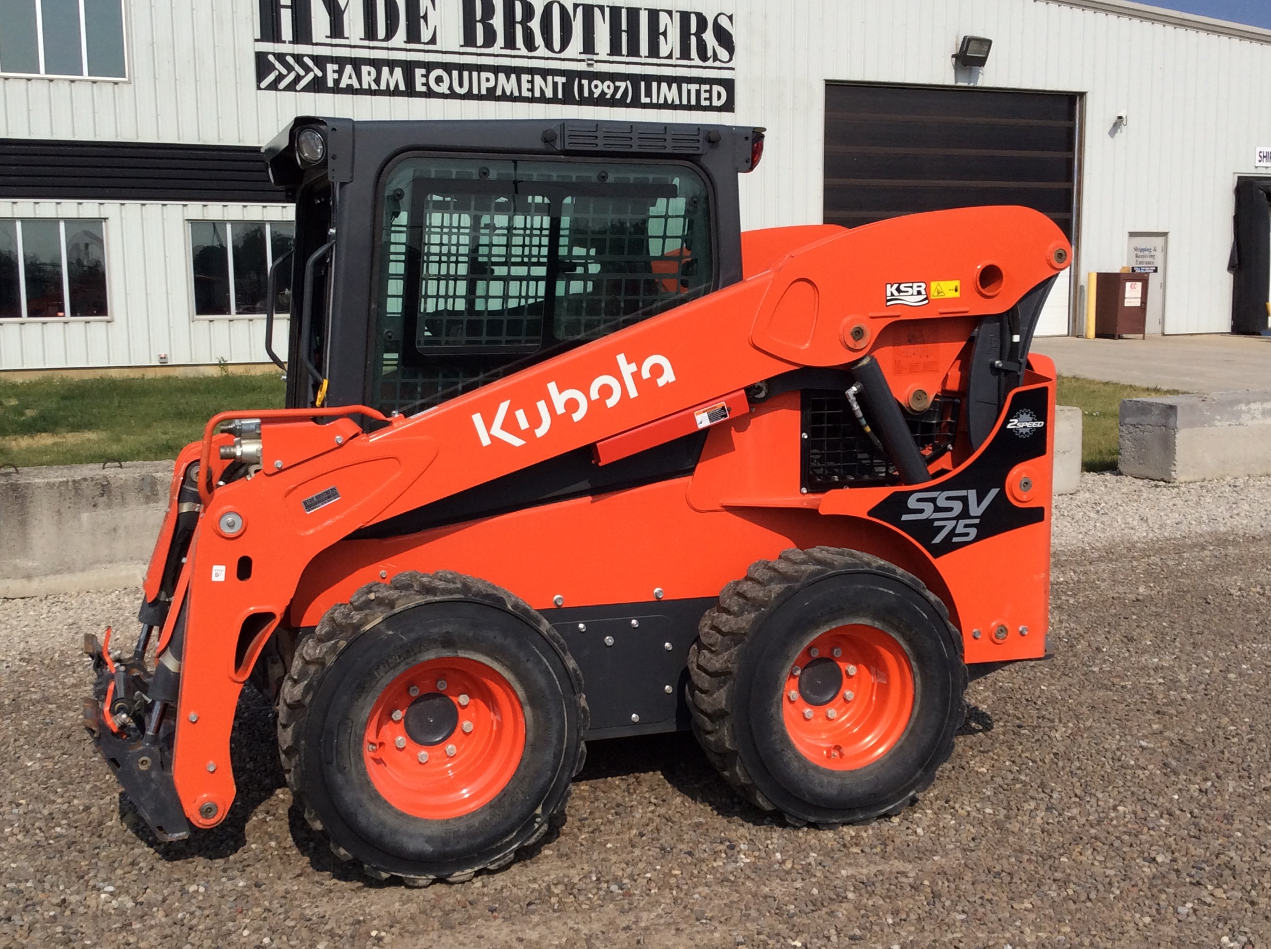 2022 Kubota SSV75P Skid Steer Loader