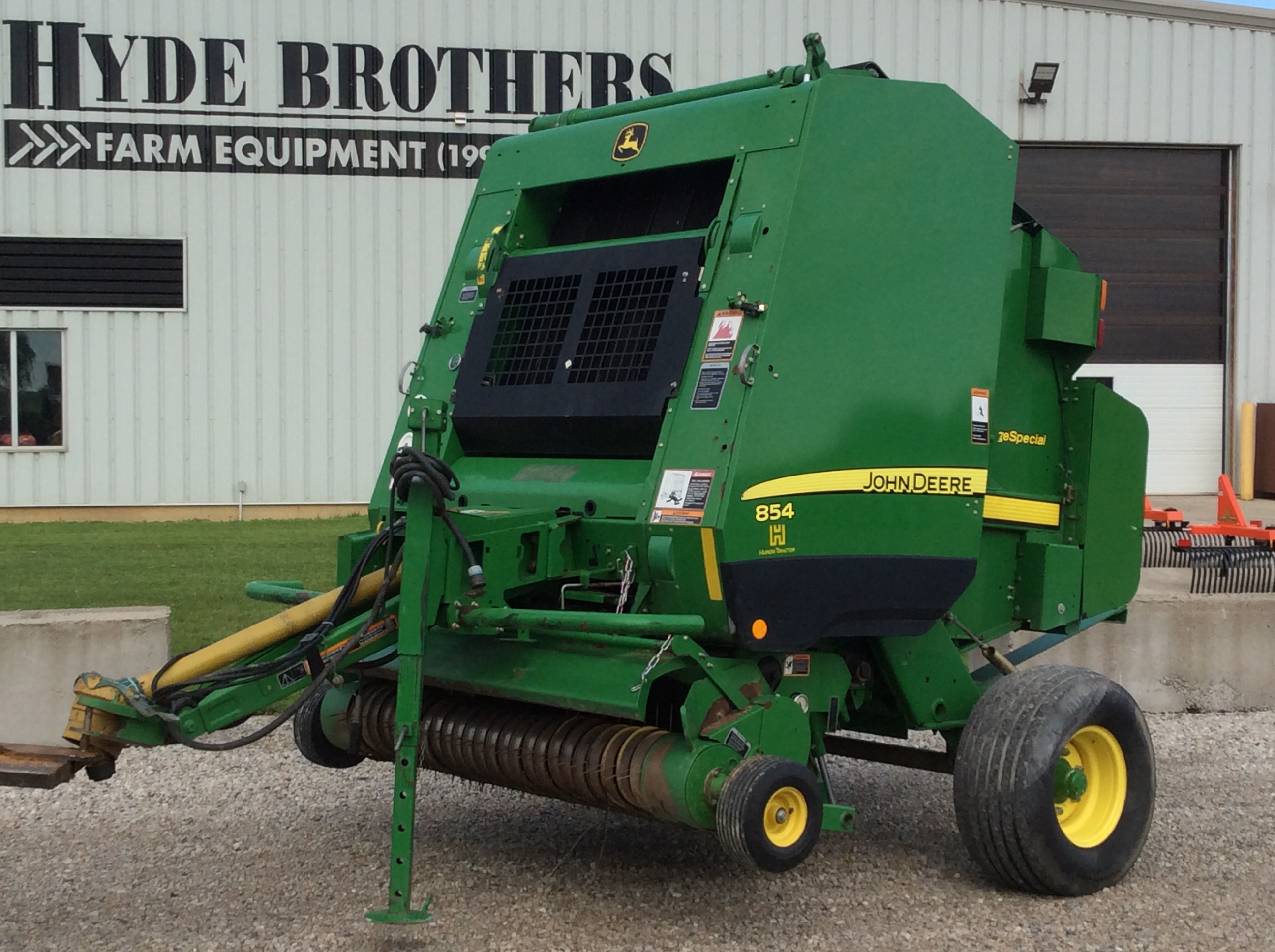 2010 John Deere 854SS Baler/Round