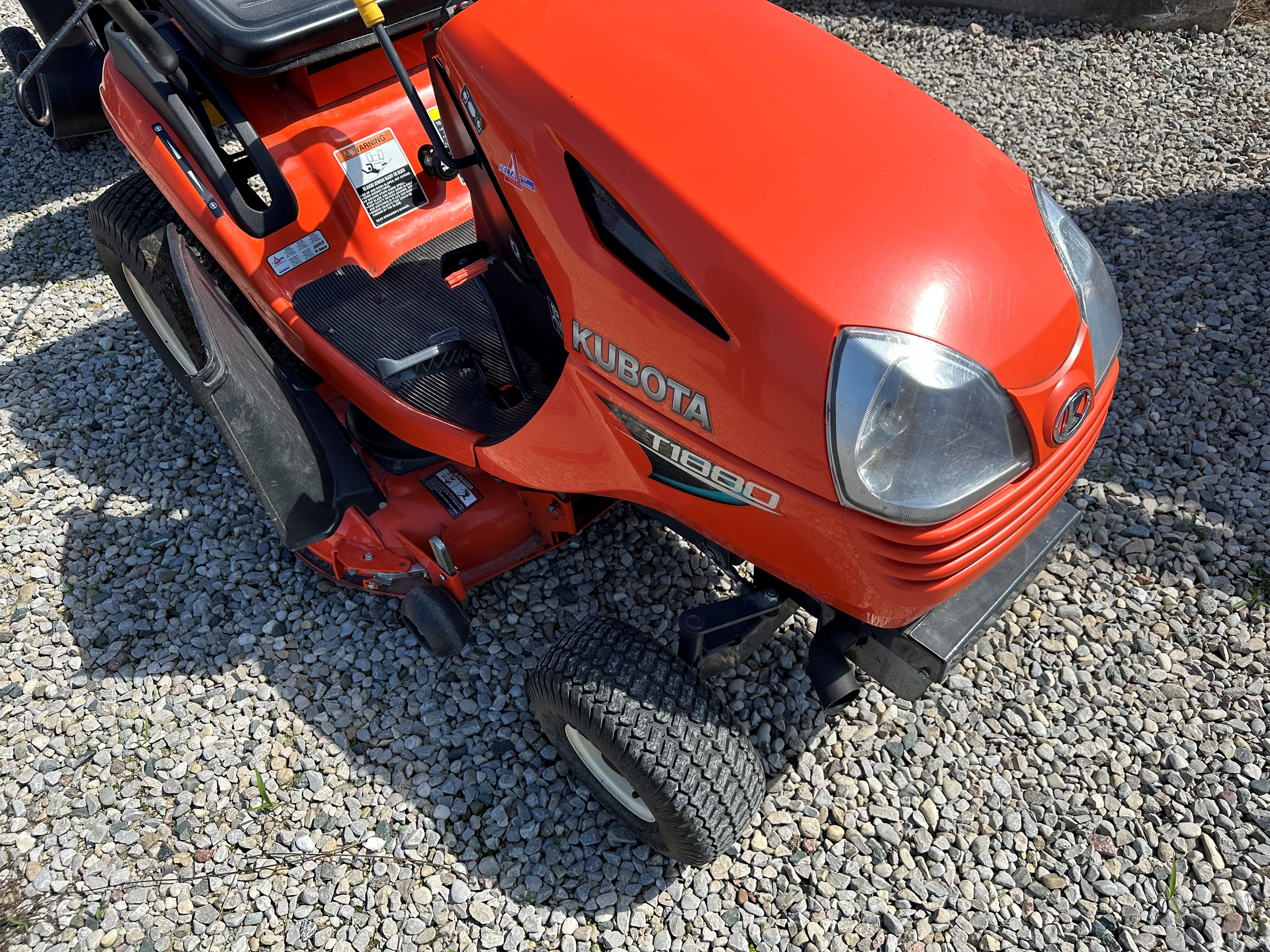 2012 Kubota T1880 Lawn Tractor