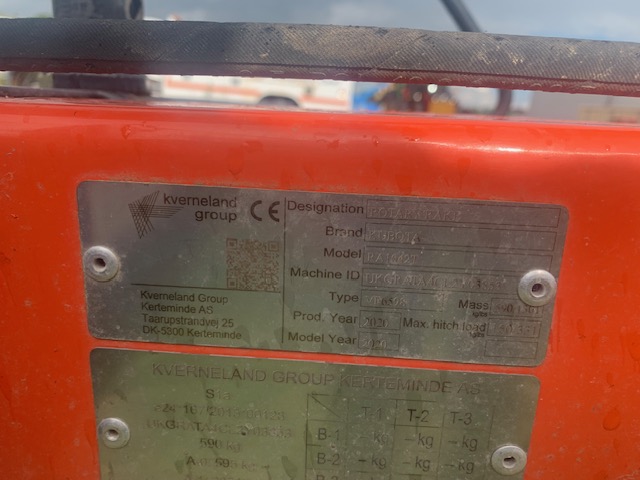 2020 Kubota RA1042T Rake