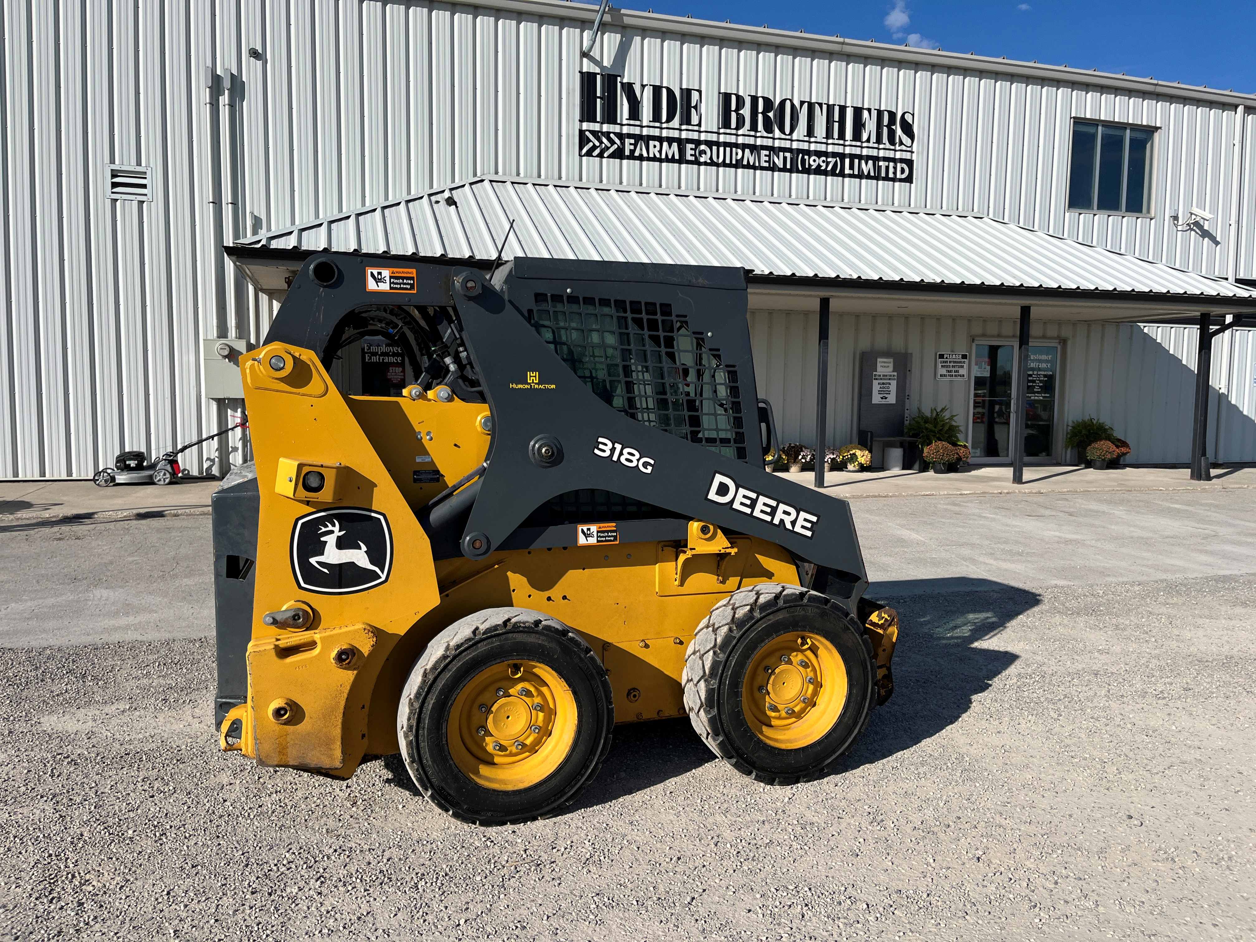 2023 John Deere 318G Skid Steer Loader