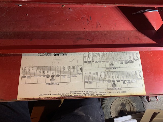 Sunflower 9411 Drill