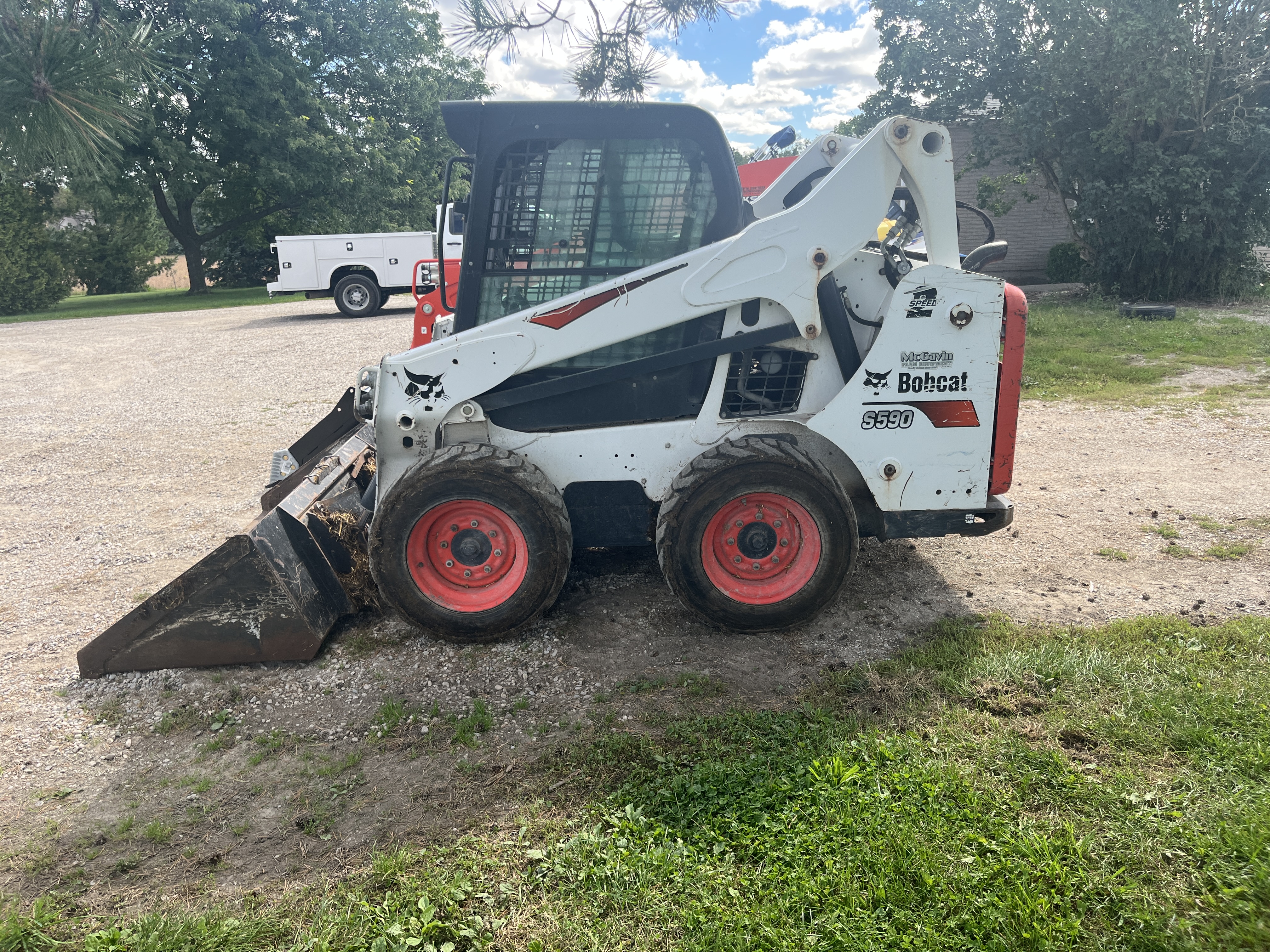 2017 Bobcat S590 Skid Steer Loader