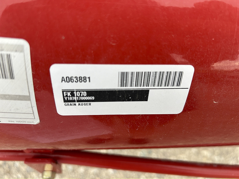 2017 Farm King 1070 Grain Auger