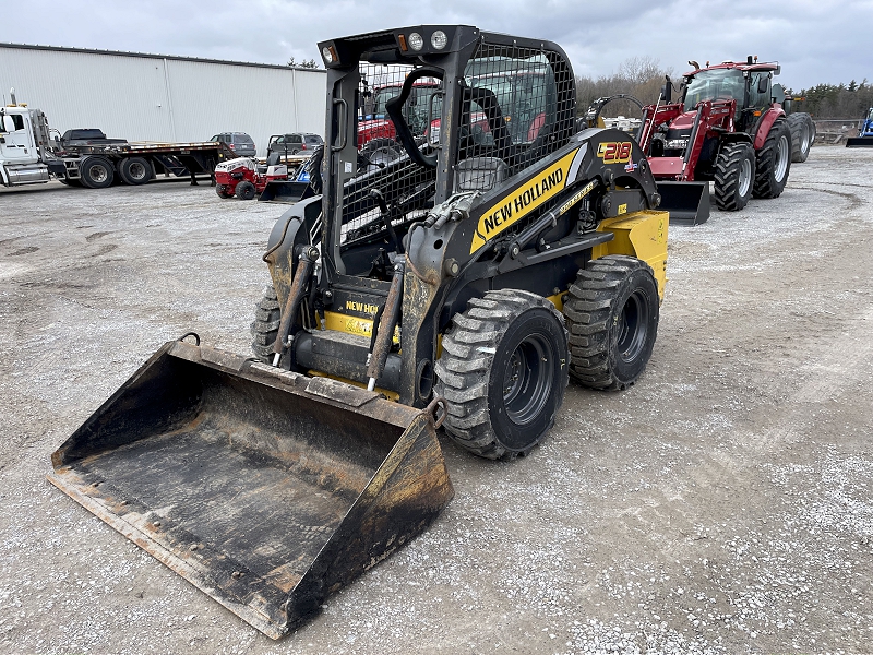 2019 New Holland L218-T4B Skid Steer Loader