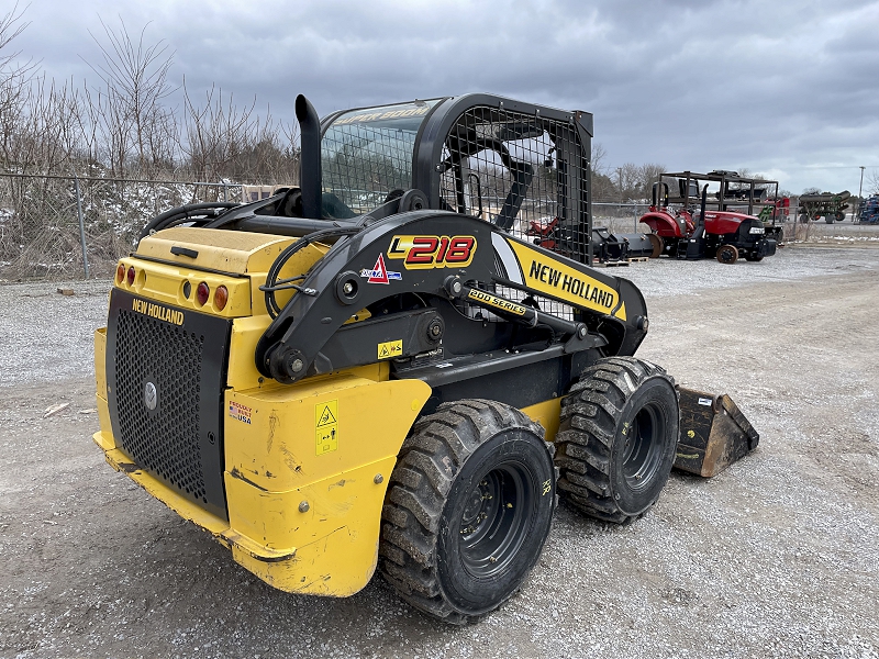 2019 New Holland L218-T4B Skid Steer Loader