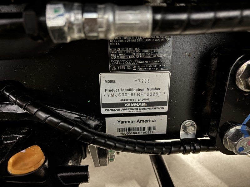 2025 Yanmar YT235VXHICTL Tractor