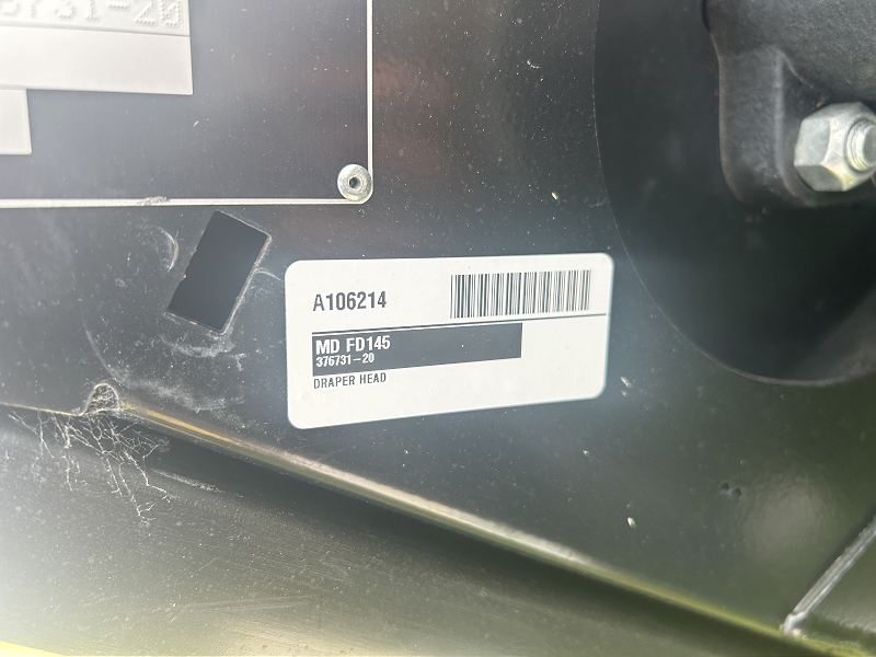 2020 MacDon FD145 Header Draper Flex