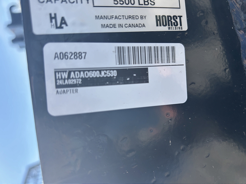 2024 Horst ADAO600JC530 Attachments