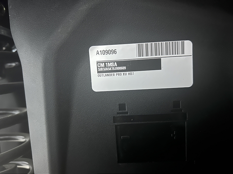 2025 Can-Am 1MSA ATV