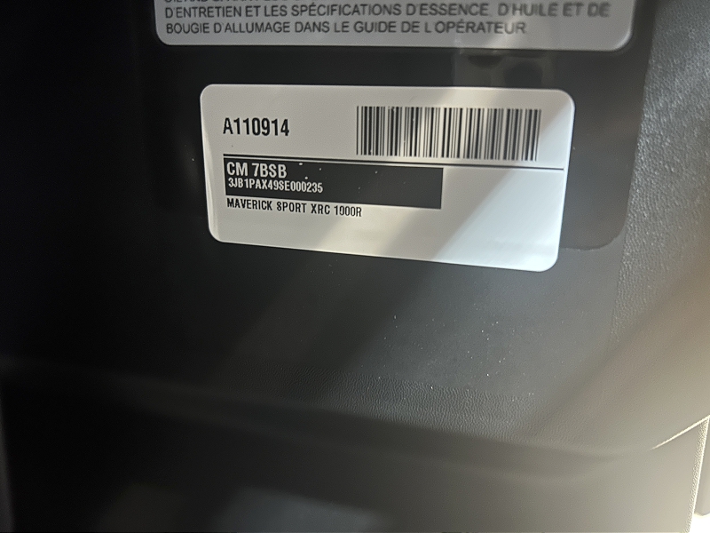 2025 Can-Am 7BSB Side by Side