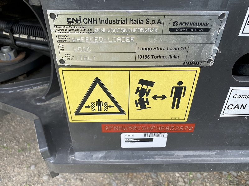 2024 New Holland W50C Wheel Loader