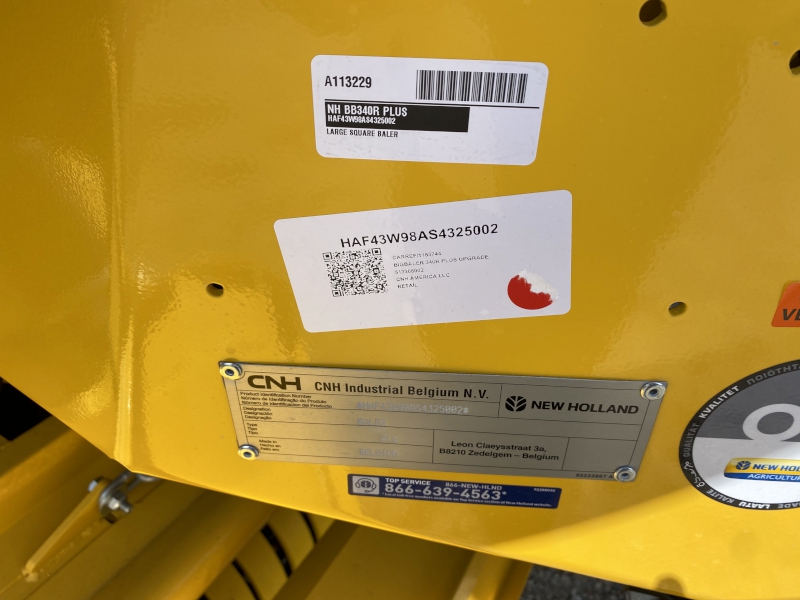 2026 New Holland BB340R PLUS Baler/Big Square