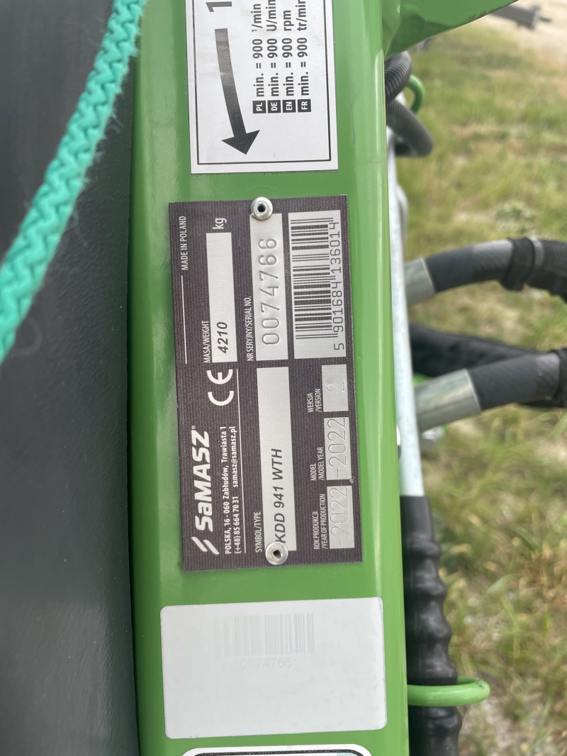 2025 SaMASZ KDD941 Mower/Disc