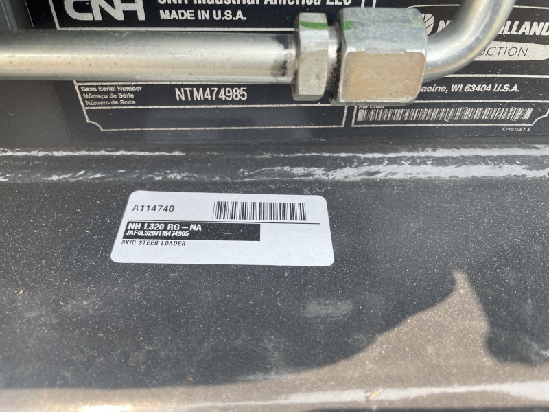 2026 New Holland L320 RG-NA Skid Steer Loader