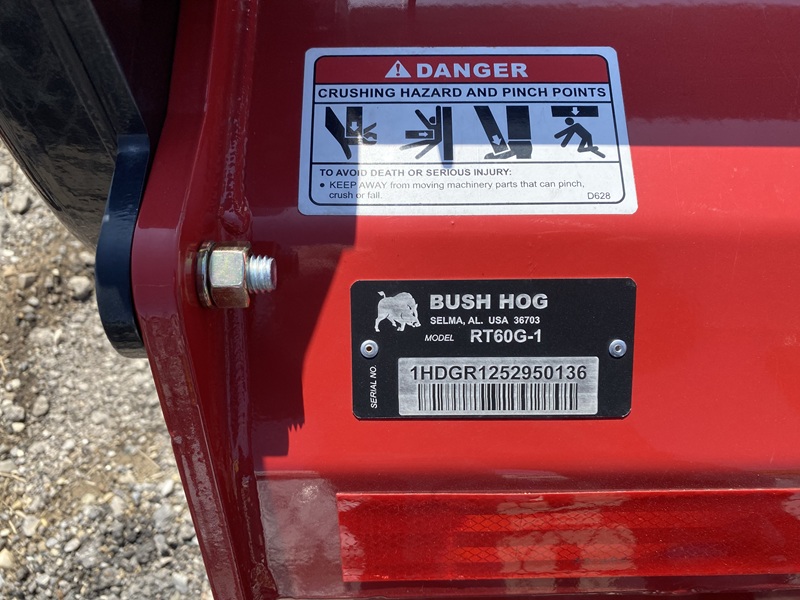 2025 Bush Hog RTC60 Tiller