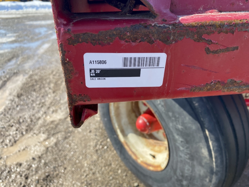 2021 JBM 20' Bale Wagon