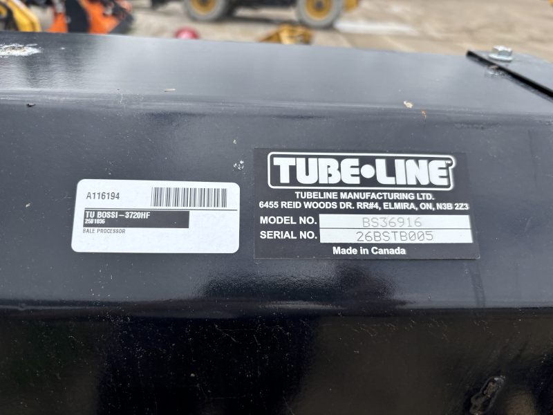 2026 Tube-Line BOSSI-3720HF Bale Processor