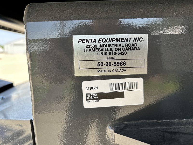 2026 Penta DB50 Wagon/Dump