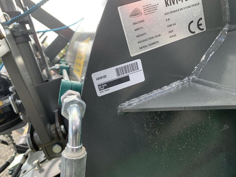 2022 Kivi-Pekka KP6 Rock Picker