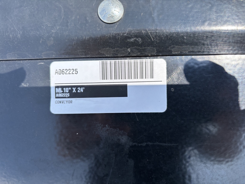 2023 Misc 10" X 24' Belt Conveyor