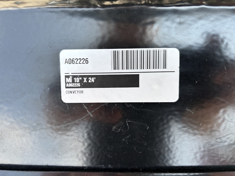 2023 Misc 10" X 24' Belt Conveyor