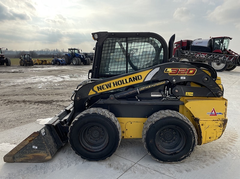 2021 New Holland L320 Skid Steer Loader