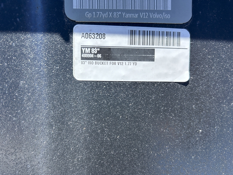 2023 Yanmar 83" Bucket