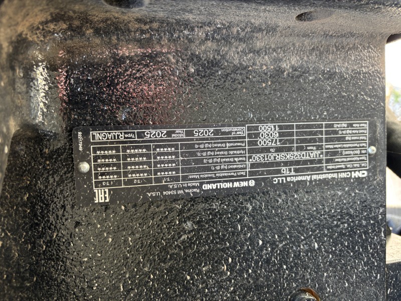 2025 New Holland T8.325  PLMI Tractor