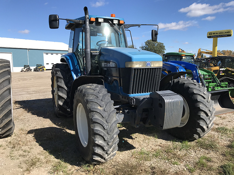 1997 New Holland 8670 Tractor