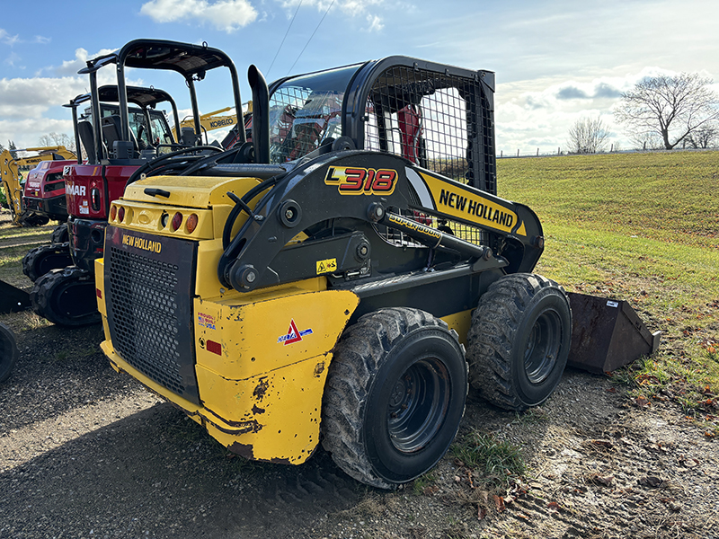 2021 New Holland L318 Skid Steer Loader