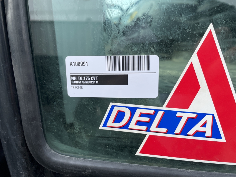 2022 New Holland T6.175 CVT Tractor