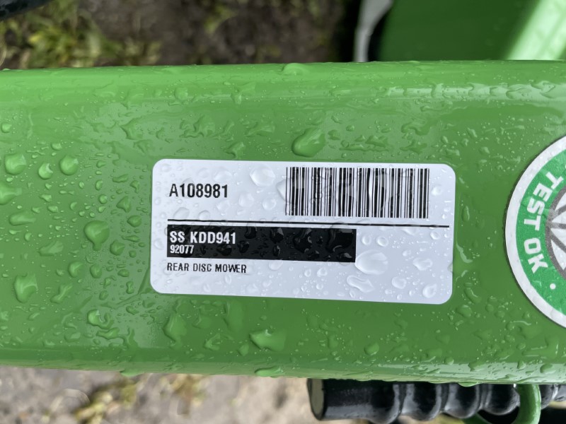 2025 SaMASZ KDD941 Mower/Disc