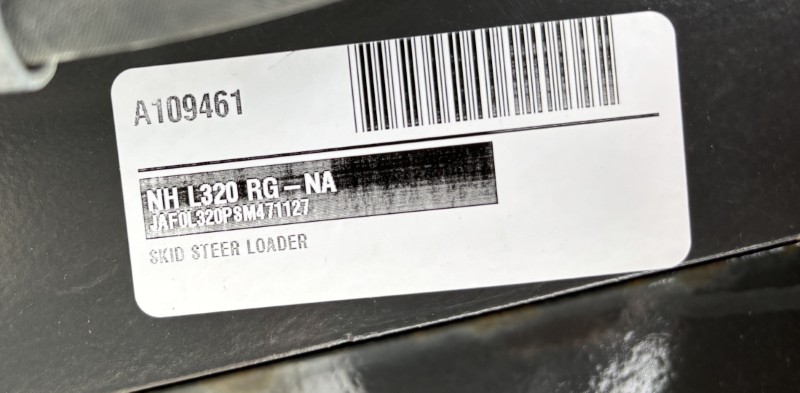 2026 New Holland L320 RG-NA Skid Steer Loader