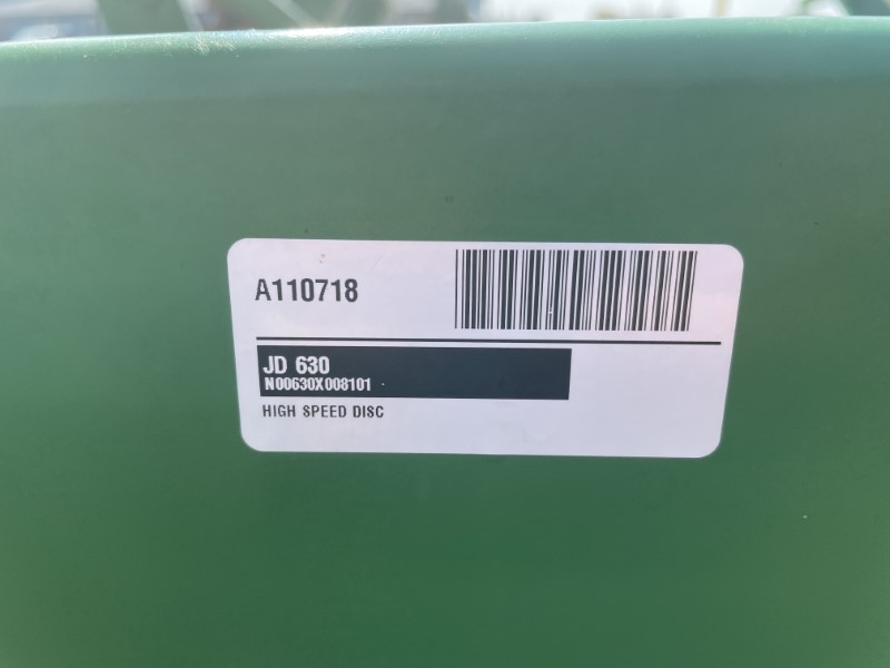 1991 John Deere 630 Disk Tandem