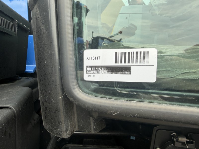 2026 New Holland T6.155 EC Tractor