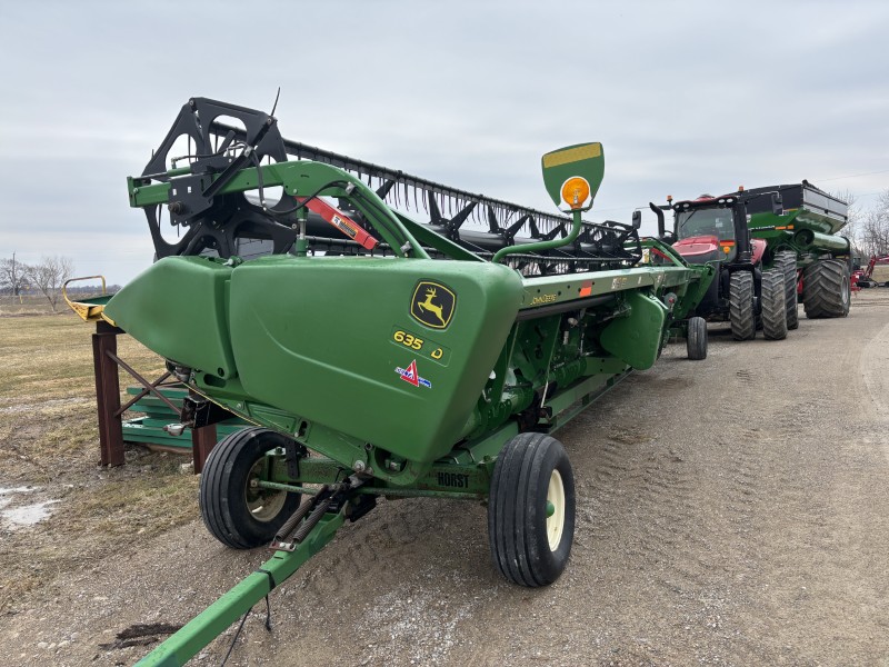 2015 John Deere 635FD Header Draper Flex