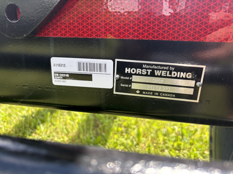 2026 Horst CHCF45 Header Transport