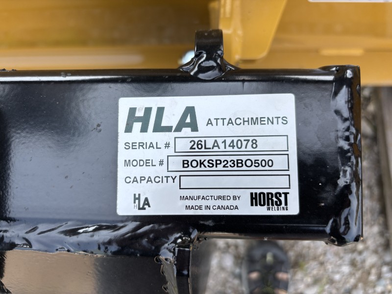 2026 Horst SP2500S84LF Snow Pusher