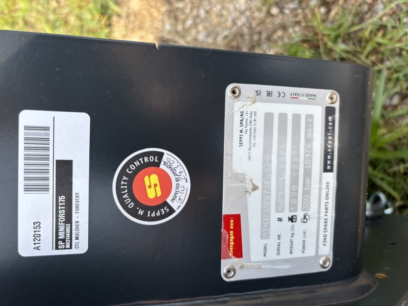 2026 Seppi MINIFORST175 Mulcher