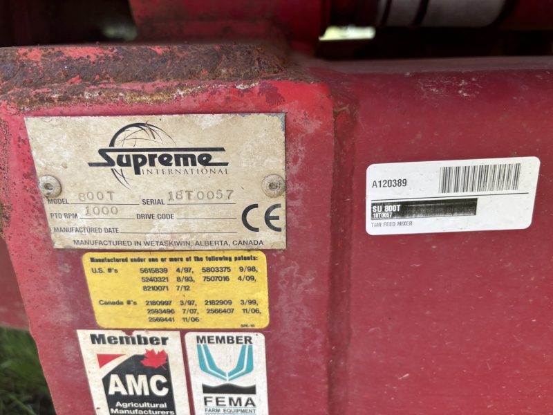 2017 Supreme 800T Mix Mill