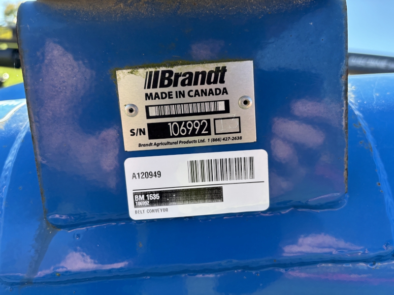 2013 Brandt 1535 Belt Conveyor
