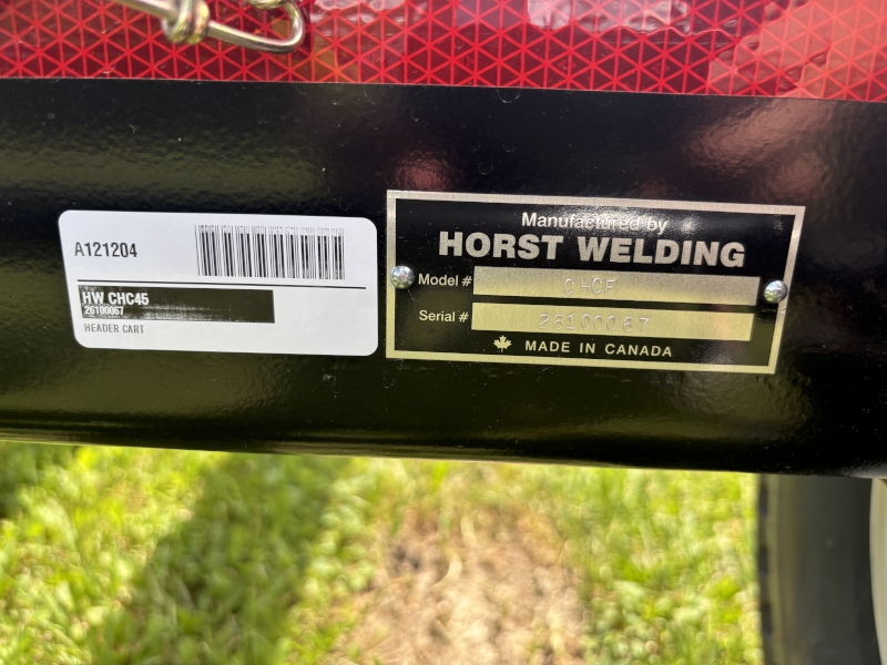 2026 Horst CHCF45 Header Transport