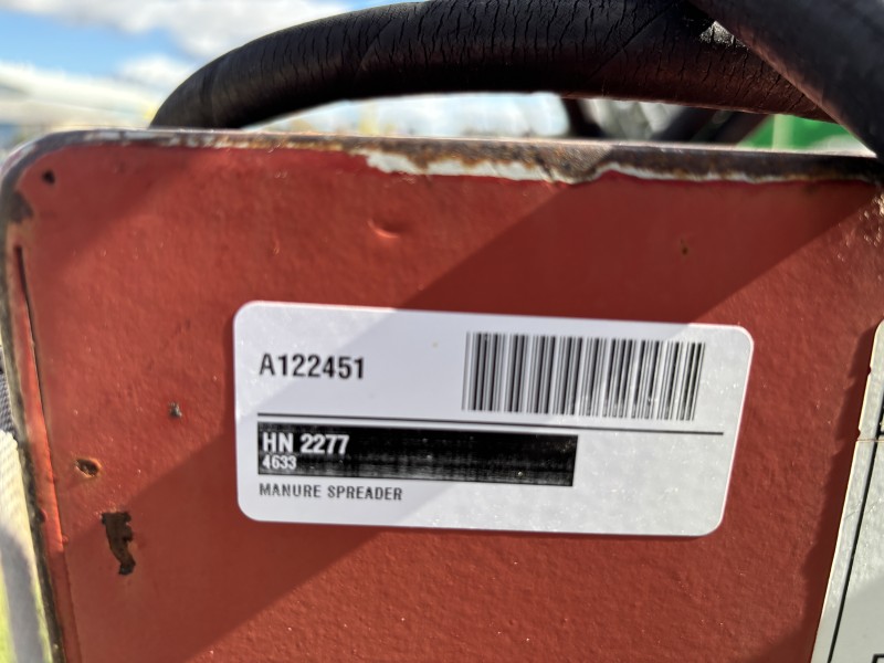 2011 Hagedorn 2277 Manure Spreader