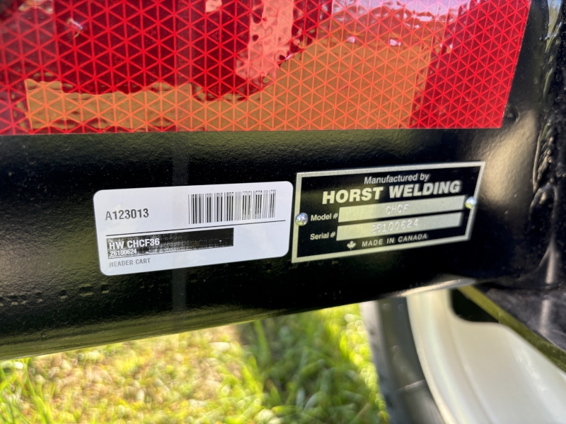 2026 Horst CHCF36 Header Transport