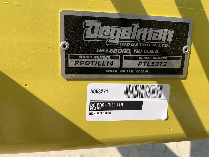 2023 Degelman PRO-TILL 14N Compact Disc