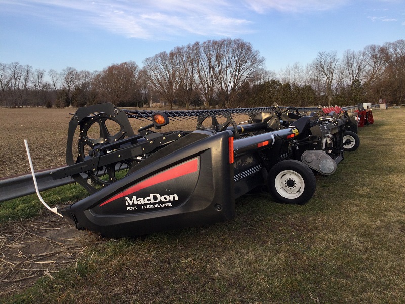 2015 MacDon FD75-40 Header Draper Flex