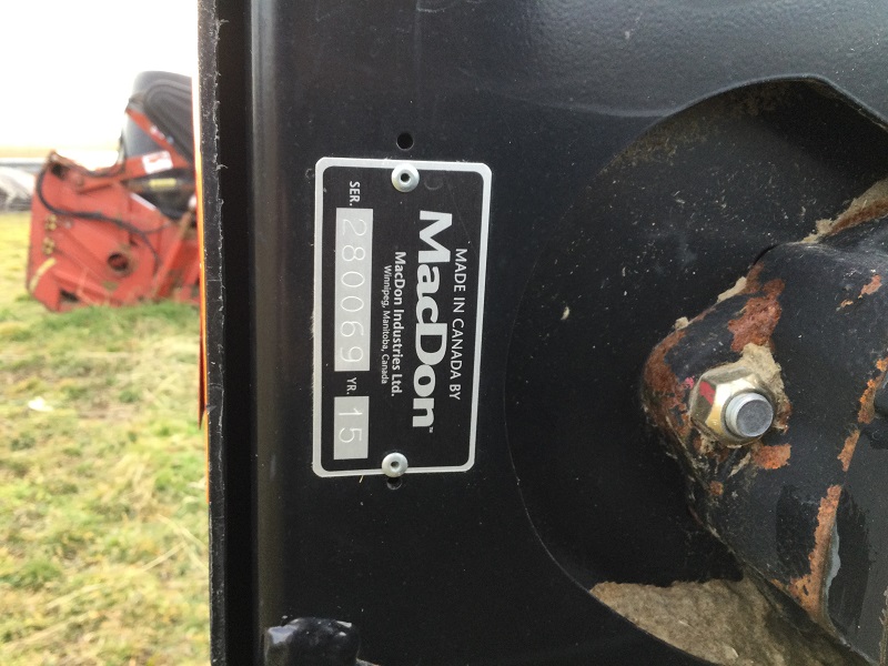 2015 MacDon FD75-40 Header Draper Flex