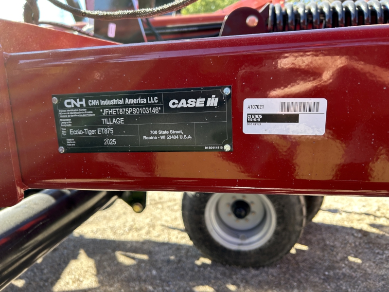 2025 Case IH ET875 Disk Ripper