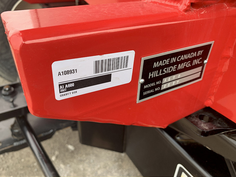 2026 AgriMaster A600 Gravity Box